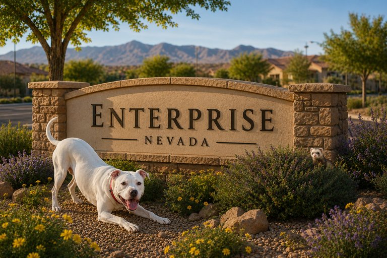 Pest control service area for Enterprise