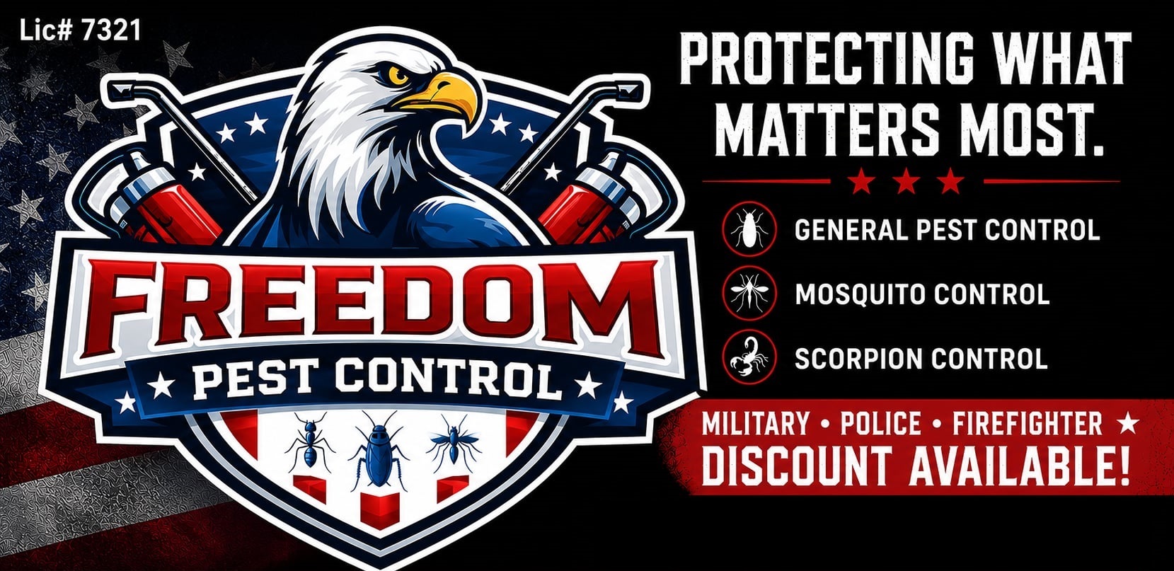 Freedom Pest Control owner