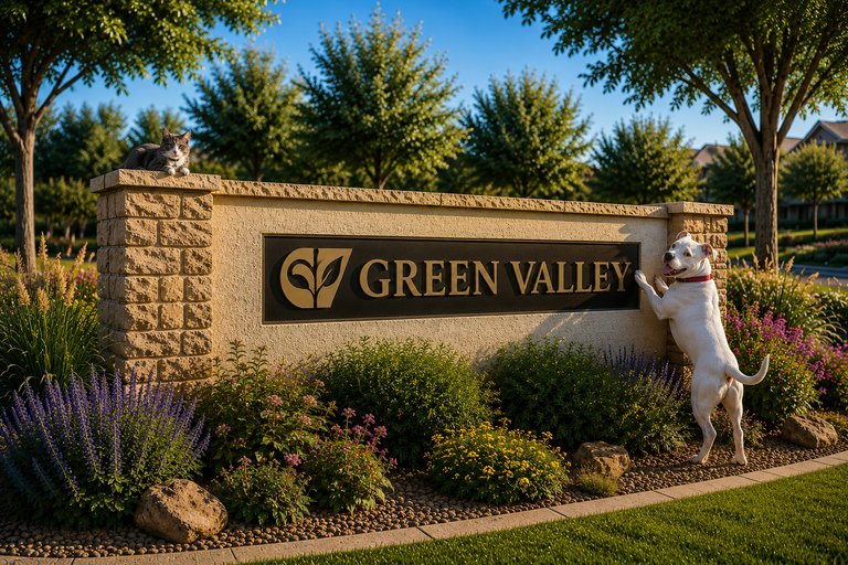 Pest control service area for Green Valley