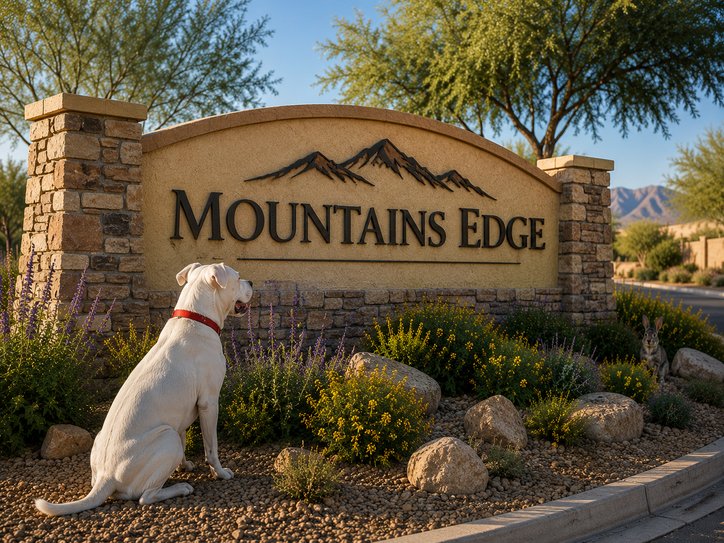 Pest control service area for Mountains Edge