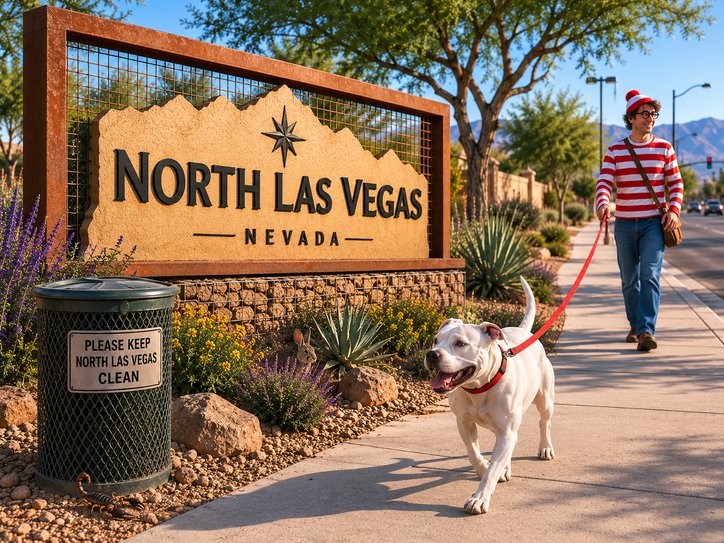 Pest control service area for North Las Vegas