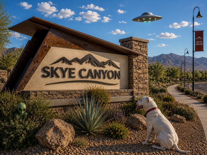 Pest control service area for Skye Canyon