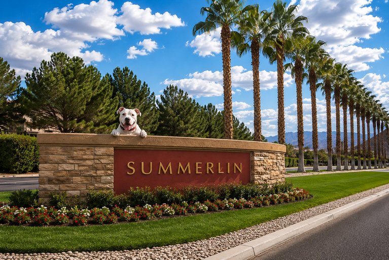 Pest control service area for Summerlin